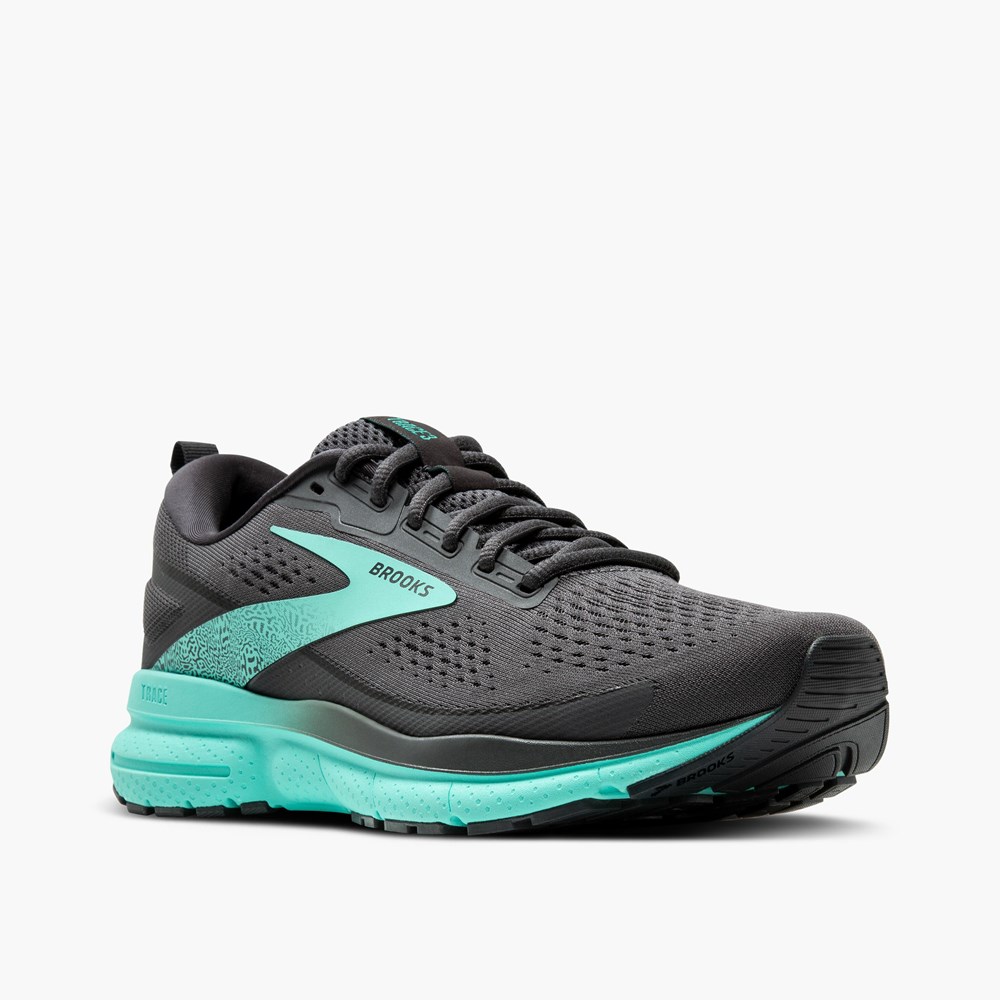 Chaussures Running Route Brooks Trace 3 Blanche Noir Femme | XTY-6364024